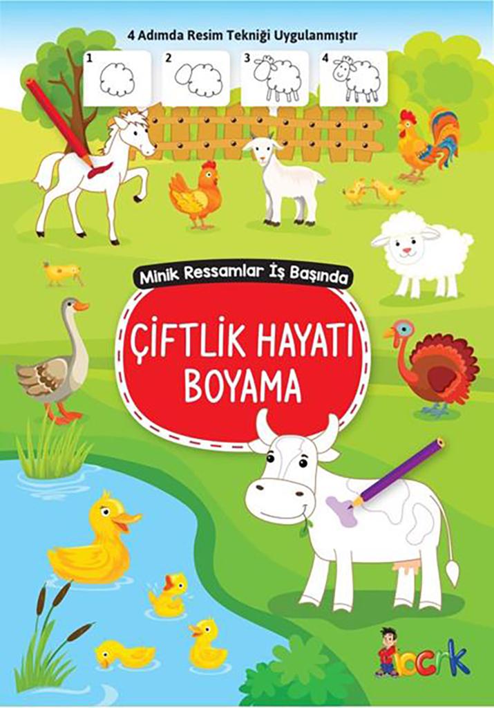 Çiftlik Hayatı Boyama